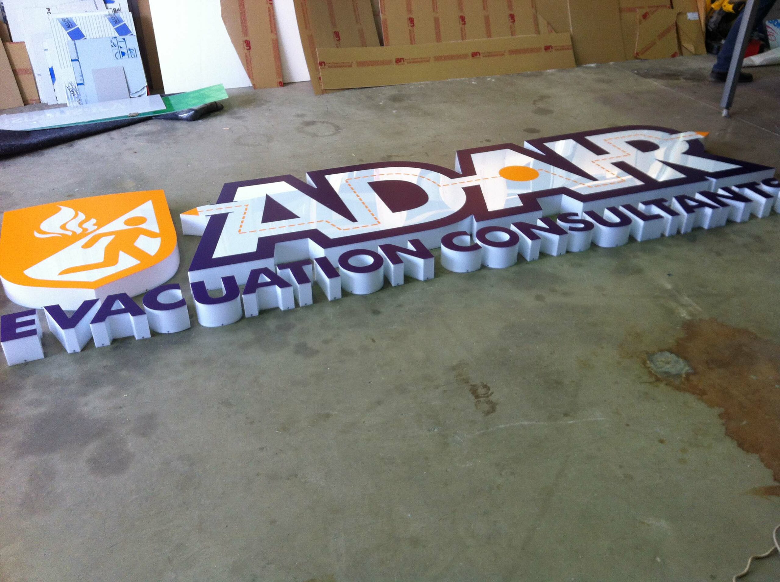 Premium 3D signage